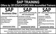 Sap Training Offers By 3D Educators