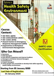 Diploma In Health Safety Environment - USA Certfication