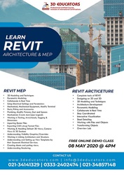 Learn Revit Architecture And MEP With Live Online Classes - 3D Educato