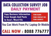 Survey Jobs | Work Daily Earn Daily | Data entry Jobs Near 