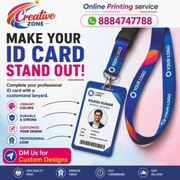 Creative Zone  ID Card for Companies Hospitals Schools Colleges 